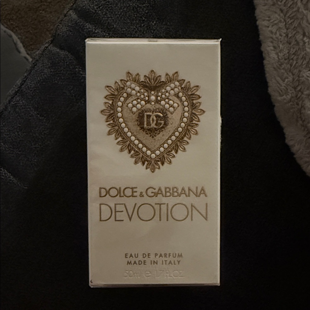 Dolce & Gabbana Devotion Perfume with Gold Accents